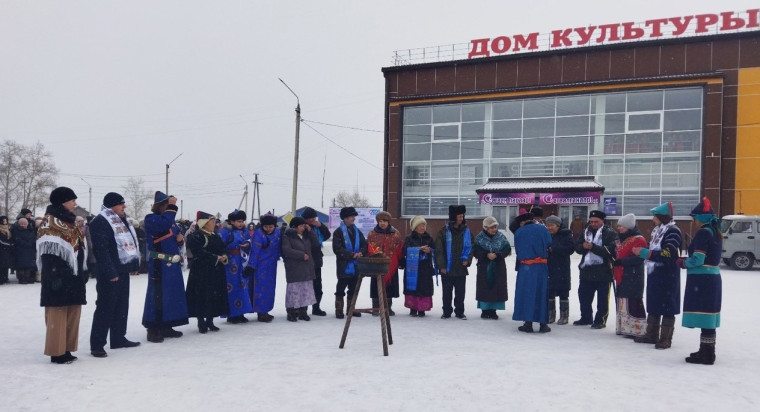 В селе Хоринск прошёл праздник Сагаалган.