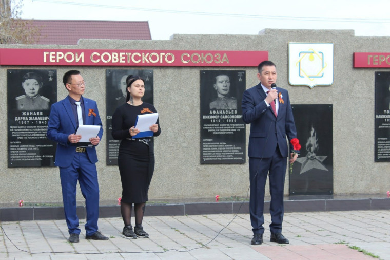 9 мая в селе Хоринск прошли мероприятия, посвящённые 79-ой годовщине Победы в Великой Отечественной войне..
